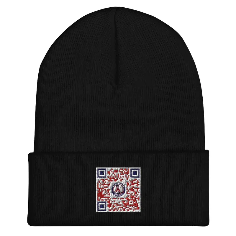 Funny Forever QR Code Hat